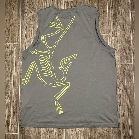 Arc'teryx Other - Arcteryx Cormac Arc’bird Logo Tank Top Men’s Medium Gray